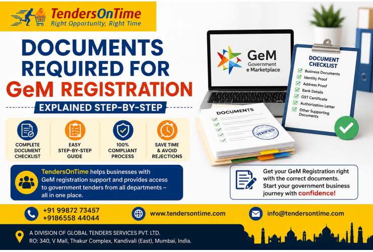 Documents Required for GeM Registration Explained Step-by-Step